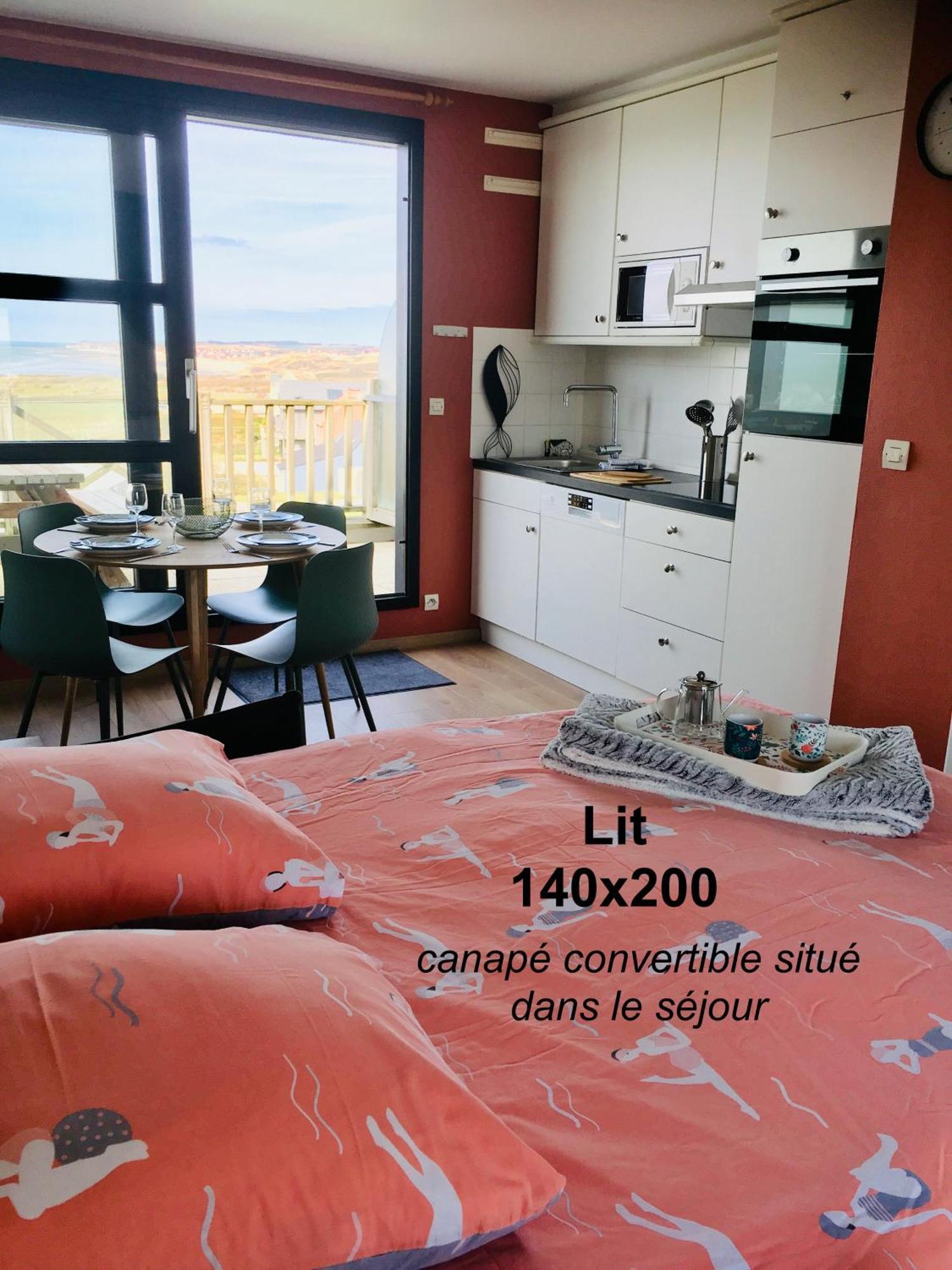 La Mer Vue D'En Haut , Duplex A La Naturelle Sur La Cote D'Opale Wimereux Exteriér fotografie